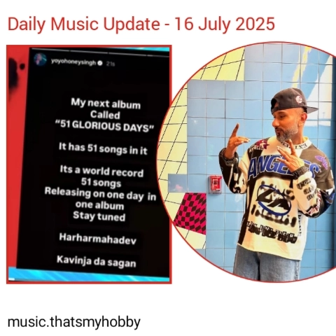 Daily Music Update, Yo Yo Honey Singh