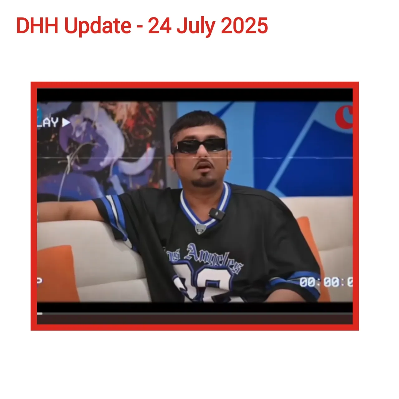 DHH Update Yo Yo Honey Singh