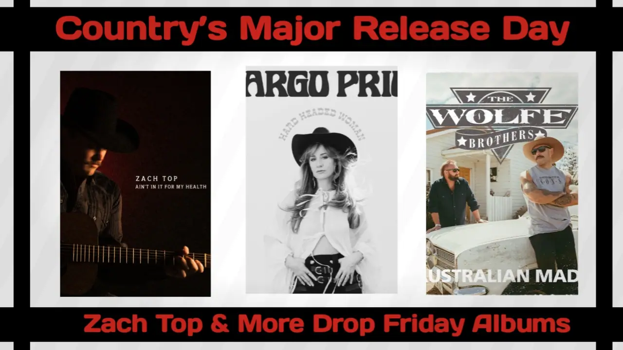 Country’s Major Release Day: Zach Top & More Drop Friday Albums